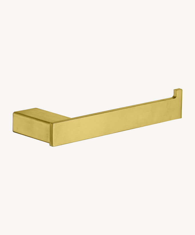 Sirius Toilet Roll Holder - Brushed Gold