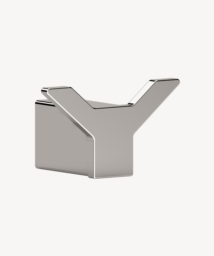 Sirius Wall-Mounted Double Robe Hook - Chrome