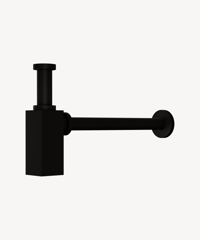 Square Brass Bottle Trap