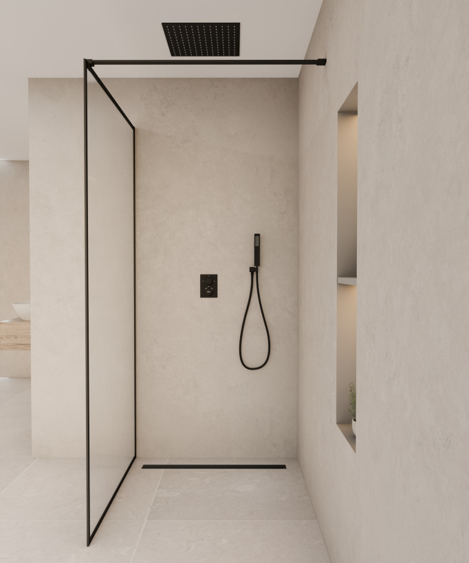 Reversible Stainless Steel Shower Drain - 700mm