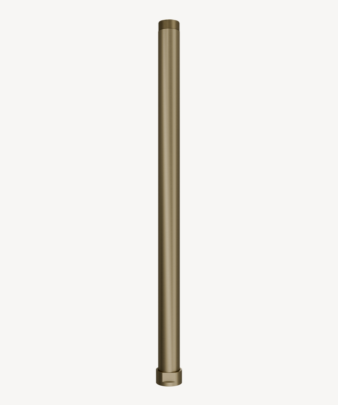 35 cm shower column extension Brushed Gold