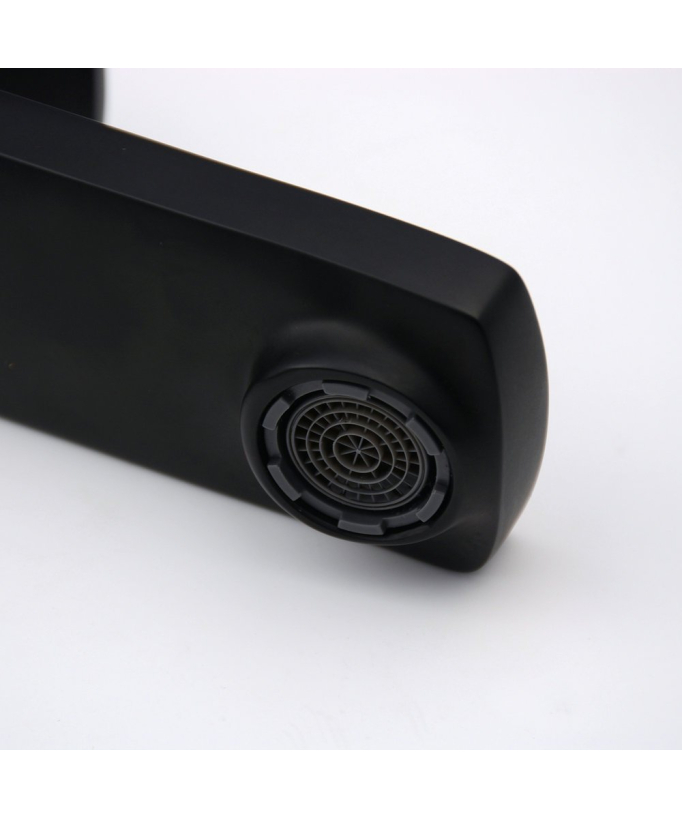 Matt Black Single Hole Basin Tap - Sleek Style