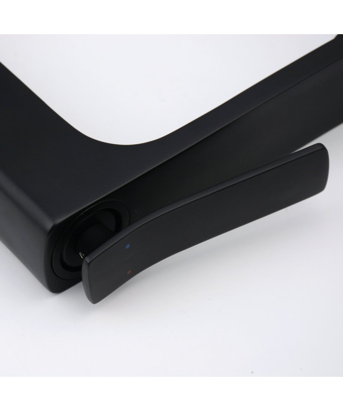 Matt Black Single Hole Basin Tap - Sleek Style