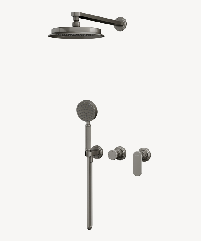 Concealed shower column with mixer – Hera