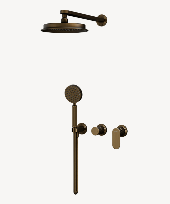 Concealed shower column with mixer – Hera