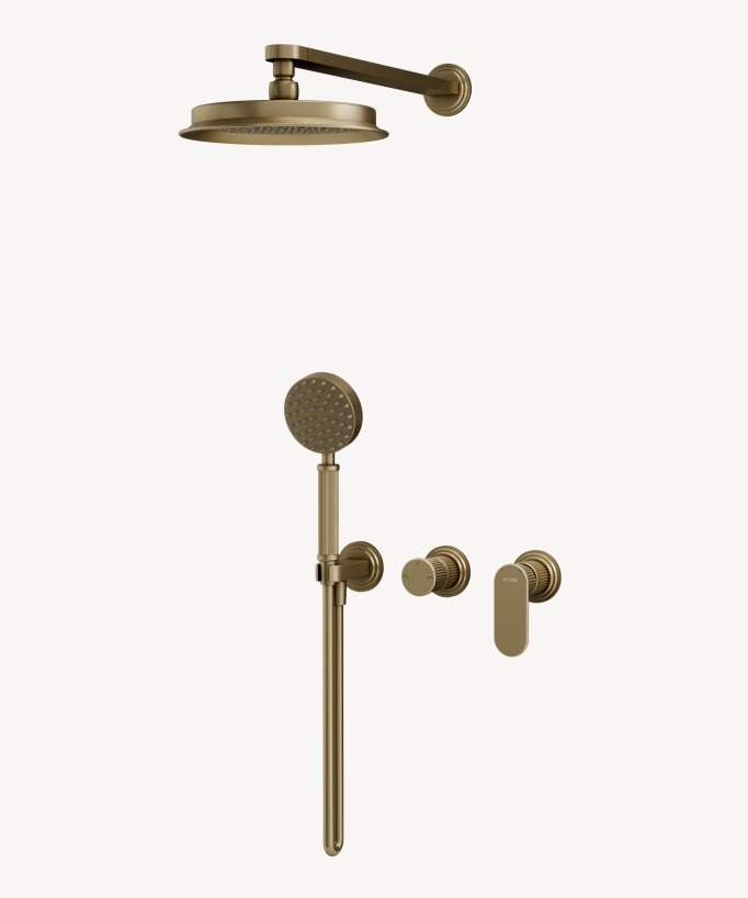 Concealed shower column with mixer – Hera