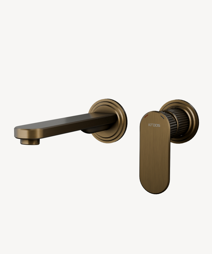 Wall-mounted basin mixer – Hera