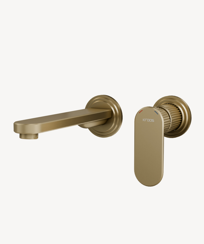 Wall-mounted basin mixer – Hera
