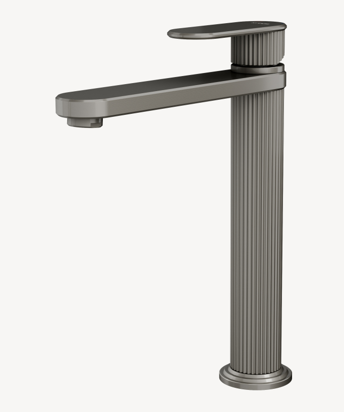 Deck-mounted vessel basin mixer – Hera