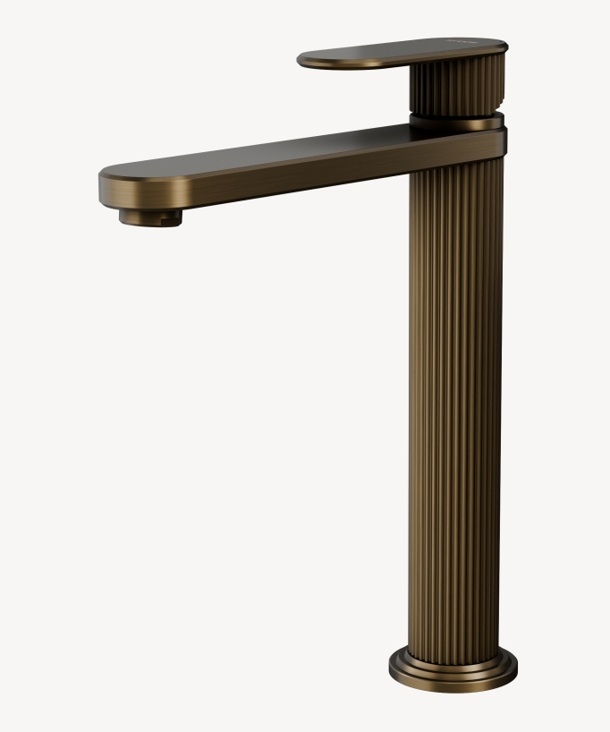 Deck-mounted vessel basin mixer – Hera