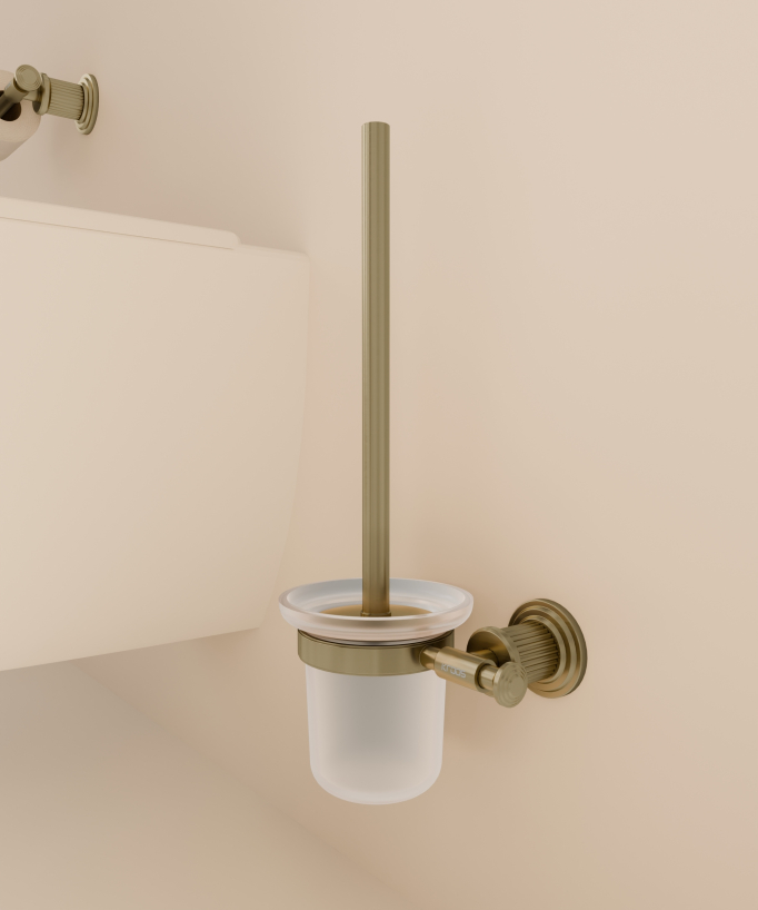 Wall-mounted toilet brush holder – Hera