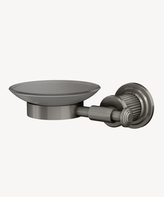 Wall-mounted soap dish – Brushed Nickel – Hera