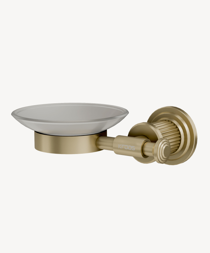 Hera Wall-Mounted Soap Dish - Brushed Gold