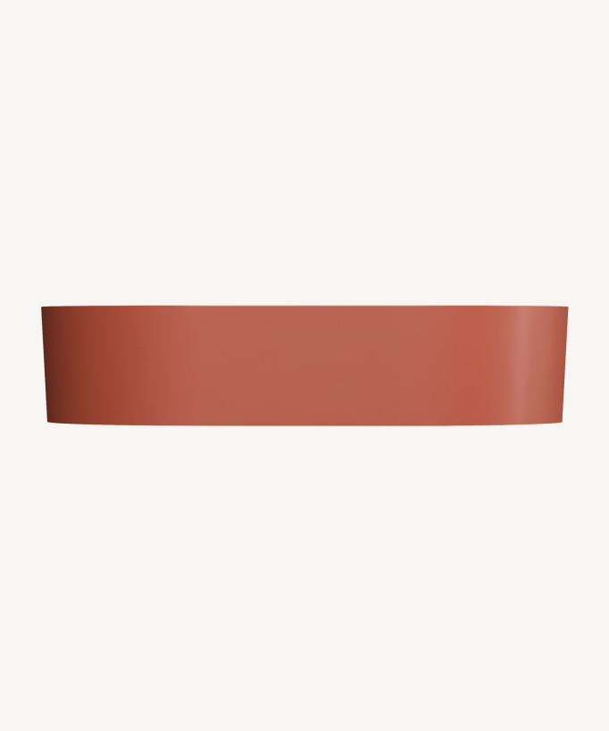 Ovo Countertop Basin - Terracotta