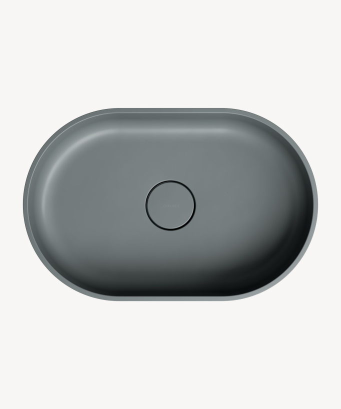 Ovo Countertop Basin - Ash Grey
