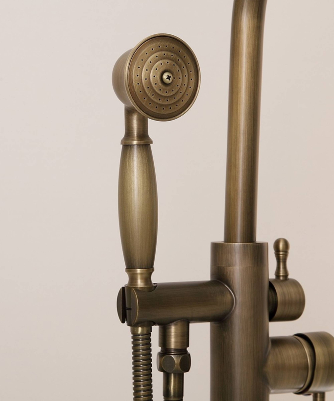 Freestanding Bath-Shower Mixer Tap - Bronze - Corbeau