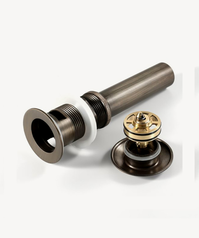 Click-Clack Waste - Bronze Brass