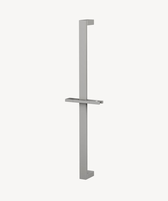 Sirius Square Shower Slider Rail - Brushed Nickel