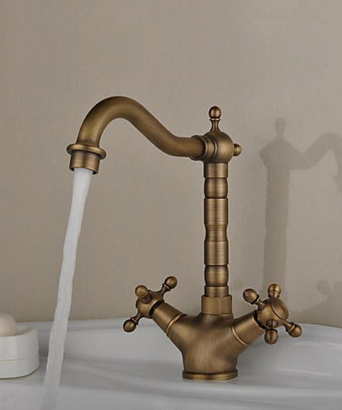 Antique Kitchen Mixer Tap - Rome