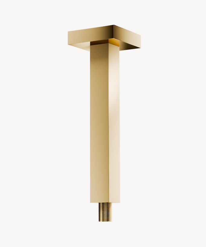 Ceiling-mounted shower arm Gold - Sirius