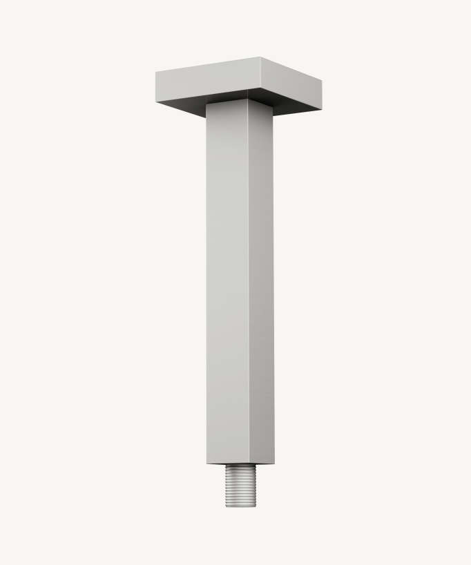 Ceiling-mounted shower arm Brushed Nickel - Sirius