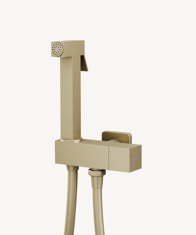 Bidet Shower Kit - Brushed Gold