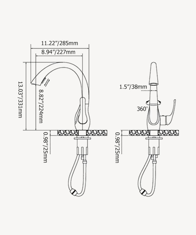 Kitchen Mixer Tap - Tijuana