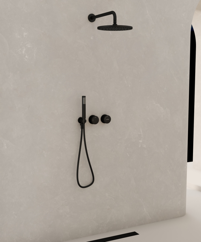 Concealed Shower Pack without Flow Control - Leros