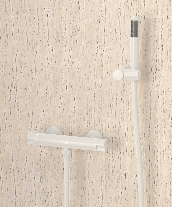 Wall-Mounted Thermostatic Shower Mixer - Corbeau