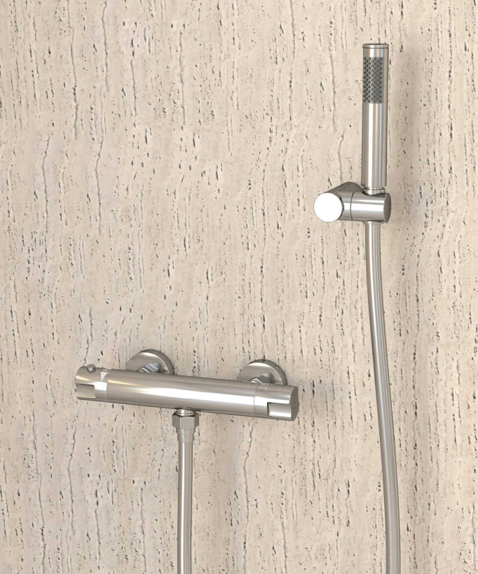 Wall-Mounted Thermostatic Shower Mixer - Corbeau
