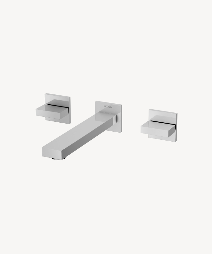 Concealed wall-mounted basin mixer tap – Sirius