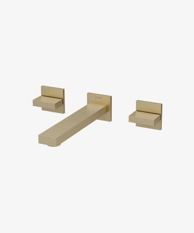 Concealed wall-mounted basin mixer tap – Sirius