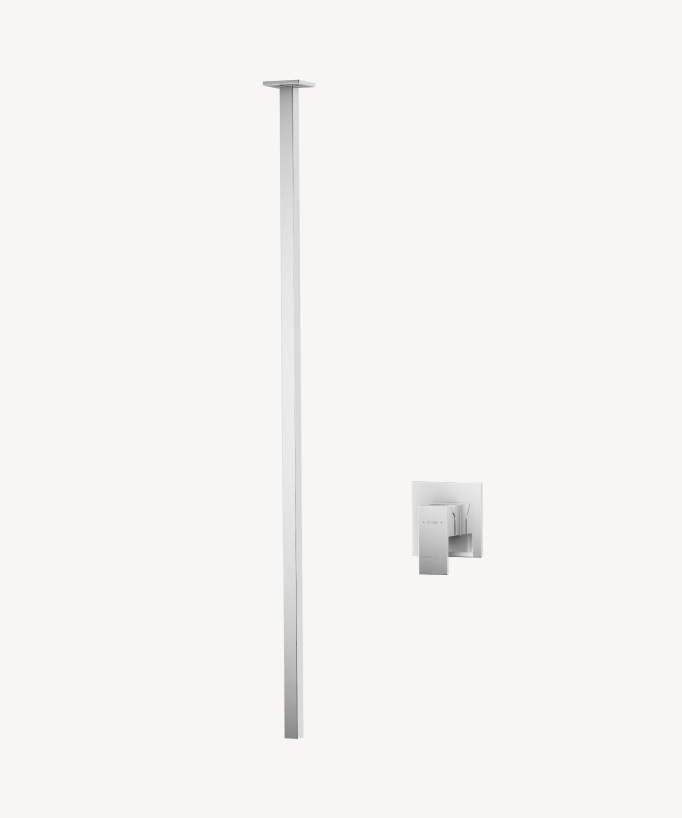 Ceiling-mounted basin mixer tap Chrome – Sirius