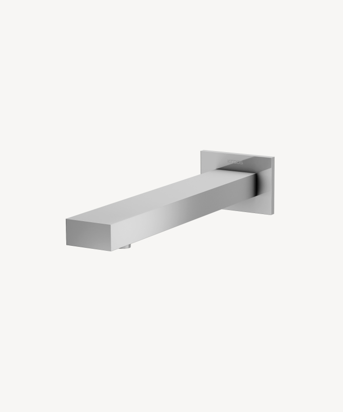Wall-mounted automatic basin tap, cold water, chrome – Sirius