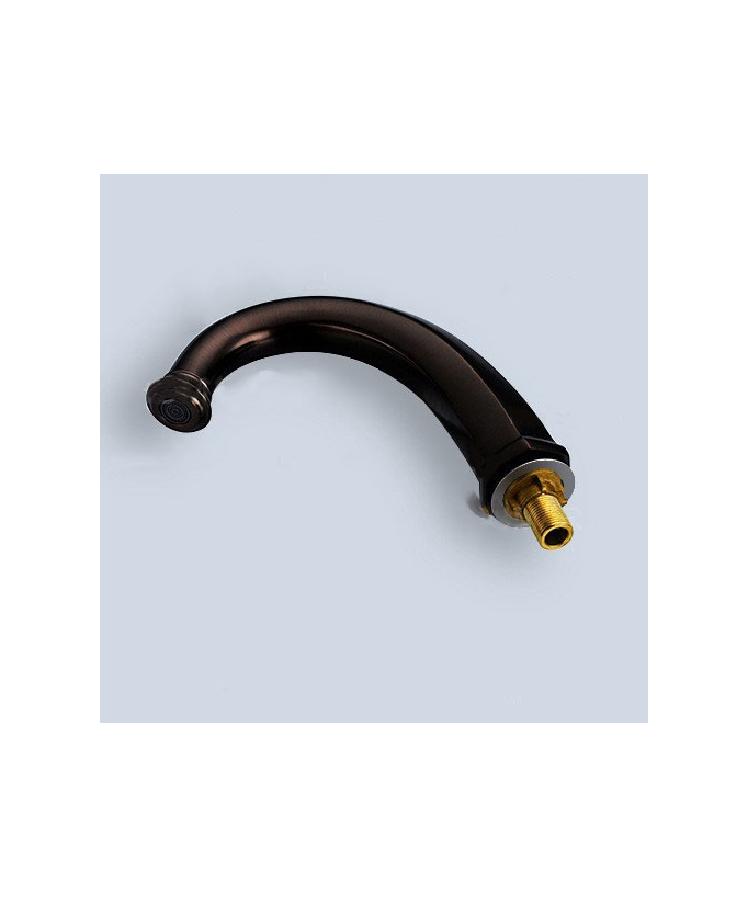 Vintage Style Solid Brass Mixer Tap, Antique Black - Rome