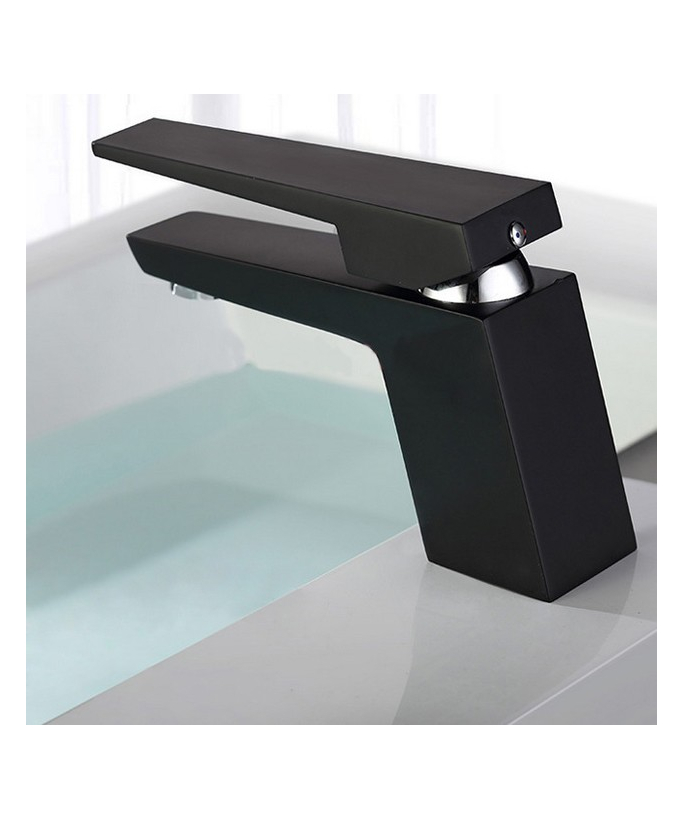 Contemporary Solid Brass Basin Mixer Tap
