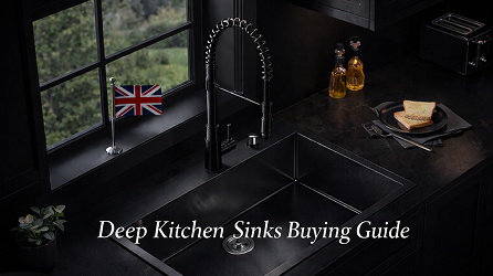 deep stainless steel kitchen sink for modern uk homes 